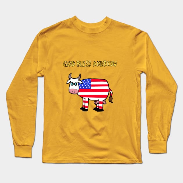 god bless america Long Sleeve T-Shirt by wolfmanjaq